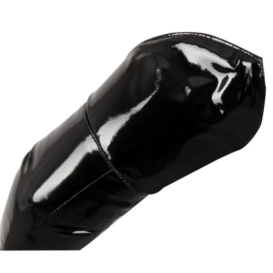 Black Level - ekstra duge, lak rukavice (crne)