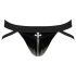 Black Level - jockstrap s patentnim zatvaračem (crni)