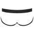 Black Level - jockstrap s patentnim zatvaračem (crni)