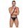 Black Level - jockstrap s patentnim zatvaračem (crni) - L