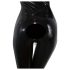 LATEX - dugo rukavni ženski kombinezon (crni) - 2XL