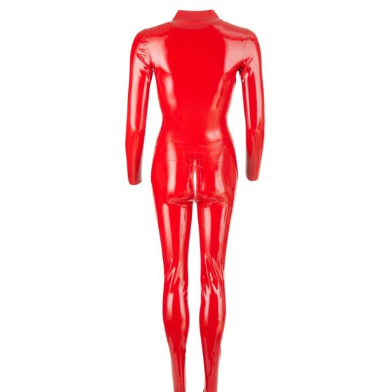 LATEX - ženski kombinezon dugih rukava (crveni)