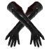 LATEX - dugačke unisex rukavice (crne)