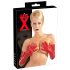 LATEX - duge, unisex rukavice (crvene) - M