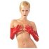 LATEX - duge, unisex rukavice (crvene) - M