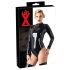 LATEX - dugorukavni ženski body (crna)