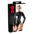 LATEX - dugorukavni ženski body (crna)