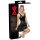 LATEX - mini haljina s naboranom suknjom (crna)