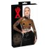 LATEX - prozirni latex gornji dio (prozirno-crna) - S-L - XL