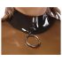 LATEX - prozirni latex gornji dio (prozirno-crna) - S-L - XL