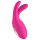 Mrow - punjivi trostruki vibrator za klitoris (rozi)