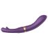 Funny Me Dual - Punjivi 2u1 jezičasti vibrator (ljubičasti)