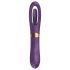 Funny Me Dual - Punjivi 2u1 jezičasti vibrator (ljubičasti)