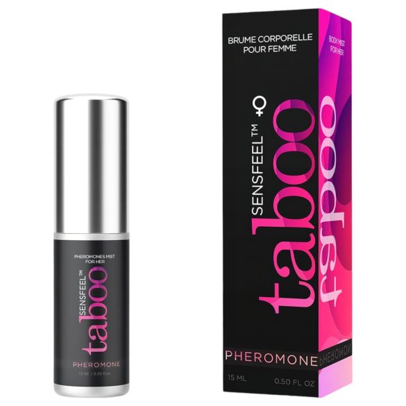 Taboo za nju - feromonski sprej za tijelo za žene - prirodni (15 ml)