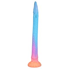   OgazR XXL Jegulja - fosforescentni analni dildo - 47 cm (roza)