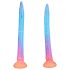 OgazR XXL svjetleći analni dildo - 47 cm (pink)
