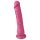 OgazR Optimus - realistični dildo s vakuum postoljem - 22 cm (rozi)