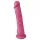 OgazR Optimus - realistični dildo s vakuum postoljem - 22 cm - pink