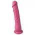 OgazR Optimus - realistični dildo s vakuum postoljem - 22 cm - pink