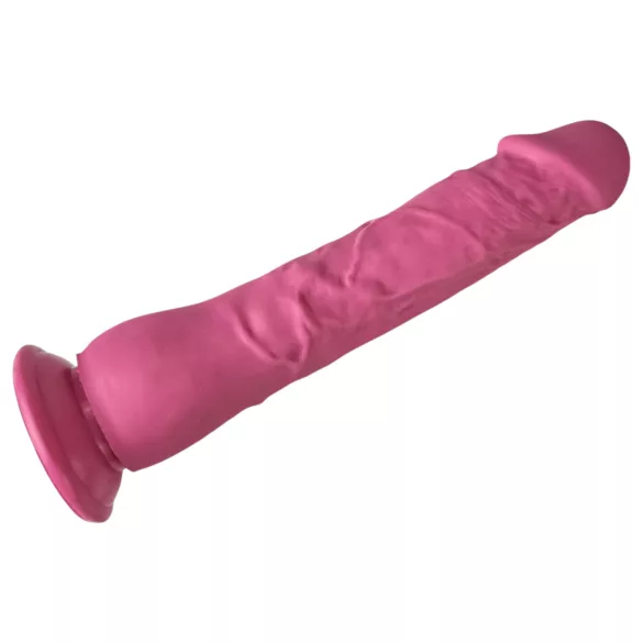 OgazR Optimus - realistični dildo s vakuum postoljem - 22 cm - pink
