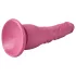 OgazR Optimus - realistični dildo s vakuum postoljem - 22 cm - pink