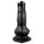 Životinjski užitak - pasji penis dildo - 12cm (crna)