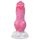 Animalorny Buldog - pasji dildo u obliku penisa - 17cm (roza)