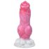 Animalorny Buldog - pasji dildo u obliku penisa - 17cm (roza)