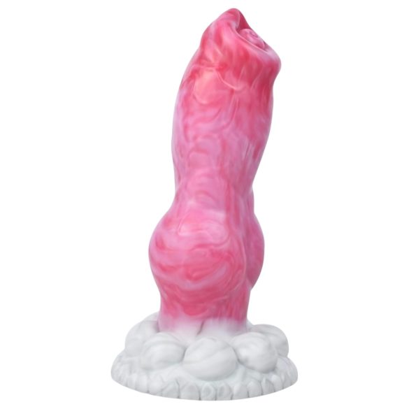 Animalorny Buldog - dildo u obliku psećeg penisa - 17 cm - pink