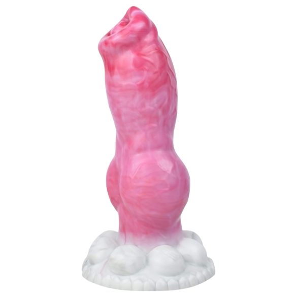 Animalorny Buldog - dildo u obliku psećeg penisa - 17 cm - pink