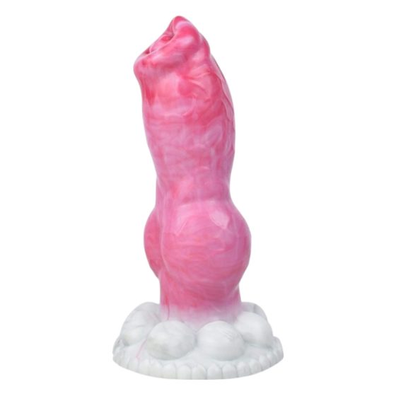 Animalorny Bulldog - pseći penis dildo - 17 cm (roza)