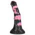Bad Horse - silikonski dildo u obliku konja - 18cm (crno-ružičasti)