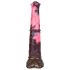 Bad Horse - Silikonski dildo 24cm (smeđa-ružičasta)