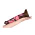 Bad Horse - Silikonski dildo 24cm (smeđa-ružičasta)