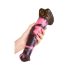 Bad Horse - Silikonski dildo 24cm (smeđa-ružičasta)