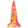 Metallic Anal - silikonski jednorog dildo - 17 cm (ružičasto-zlatni)