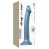 Strap-on-me Metallic Shine M - koži priručno dildo (metalno plava)