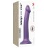 Strap-on-me Metallic Shine M - koži prijateljski dildo (metalna ljubičasta)