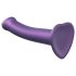 Strap-on-me Metallic Shine M - koži prijateljski dildo (metalna ljubičasta)