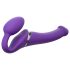 Strap-on-me M - bežični strap-on vibrator (ljubičasti)