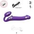 Strap-on-me M - bežični strap-on vibrator (ljubičasti)