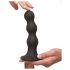 Strap-on-me Balls S - crna loptasta dildo s vakuumskom bazom
