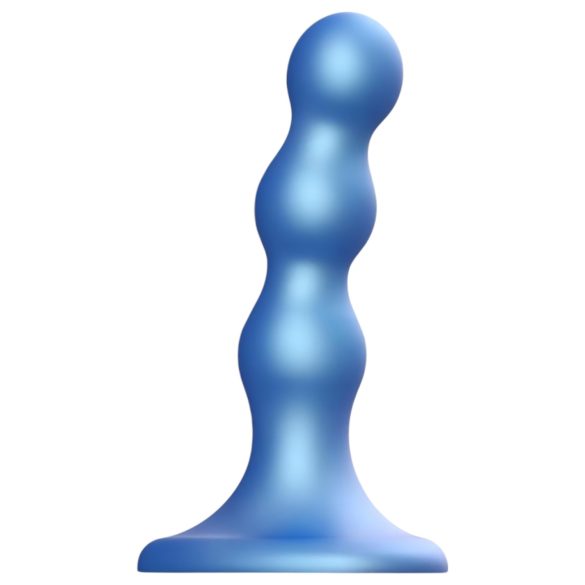 Strap-on-me Balls S - loptasti dildo s vakuumskom bazom (plavi)