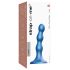 Strap-on-me Balls S - loptasti dildo s vakuumskom bazom (plavi)