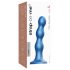 Strap-on-me Balls L - kuglasti dildo s vakuumom (plavi)