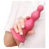 Strap-on-me Beads S - perlasto dildo s vakuumskim držačem (ružičasti)
