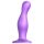 Strap-on-me Curvy L - valoviti dildo s vakuumskom čašicom (ljubičasti)
