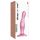 Strap-on-me Curvy M - valoviti dildo s vakuumskom bazom (ružičasti)