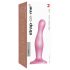 Strap-on-me Curvy M - valoviti dildo s vakuumskom bazom (ružičasti)