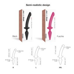   / Strap-on-me Swith Semi-Realistic XXL - 2u1 silikonski dildo (ružičasti)